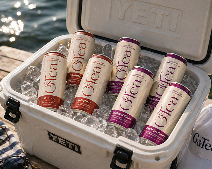 Cooler Full of G&Tea