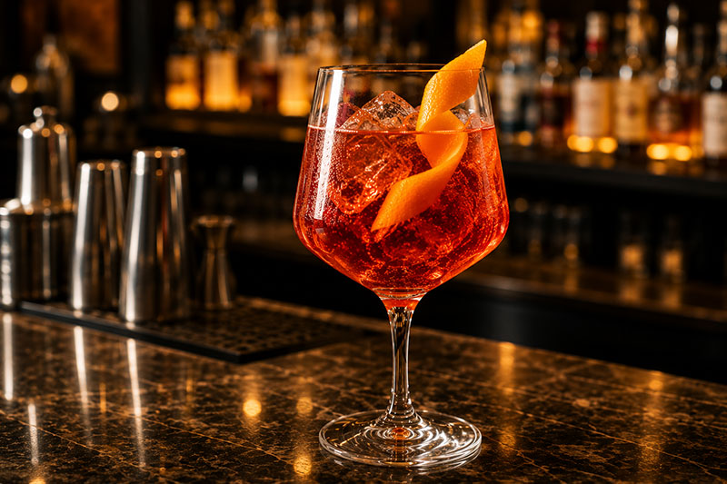Rooibos Spritz cocktail